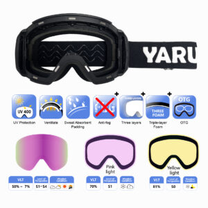 Pro 3 Pink Photochromic S1- S4 +S1+S0